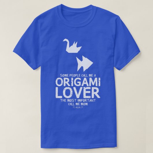 Origami Lover mam grappig design voor cadeautjes T-shirt (Design voorkant)