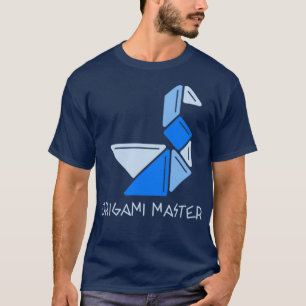 Origami Master Crane Paper Folding T-shirt