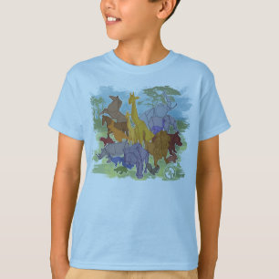 Origami Menagerie T-shirt