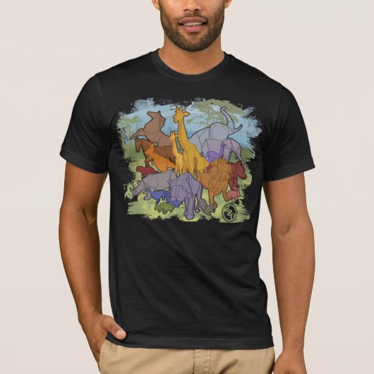 Origami Menagerie T-shirt (Voorkant)