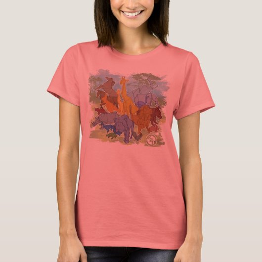 Origami Menagerie T-shirt (Voorkant)