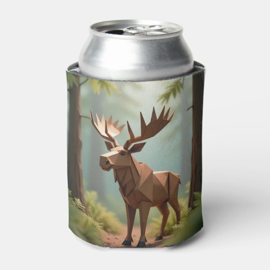 Origami Moose  Blikjeskoeler (Blikje Voorkant)