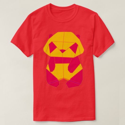 Origami Panda 6 T-shirt (Design voorkant)