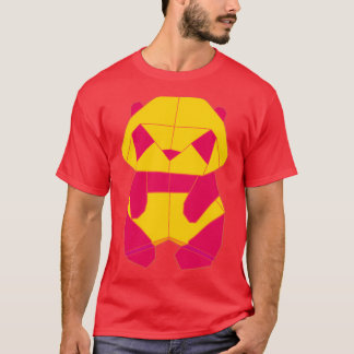 Origami Panda 6 T-shirt