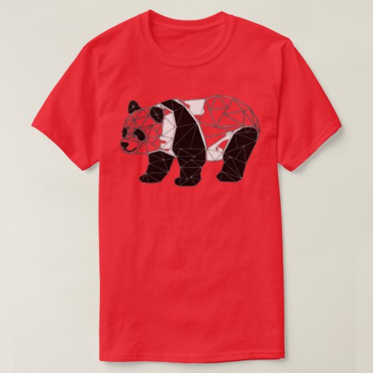 origami panda 9 t-shirt (Design voorkant)