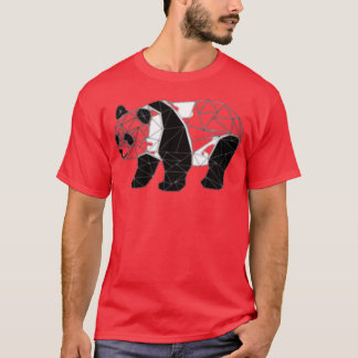 origami panda 9 t-shirt