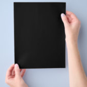 Origami Paper Black Roze  Hobby Art Flyer (Hand)