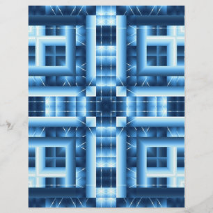 Origami Paper Blues Hobby Art Flyer