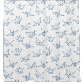 Origami paper crane douchegordijn (Voorkant)