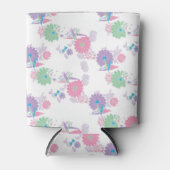 Origami Paper Cranes and Flowers Koelbox Blikjeskoeler (Voorkant)