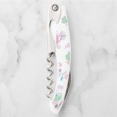 Origami Paper Cranes en Flowers Kurkentrekker (Voorkant)