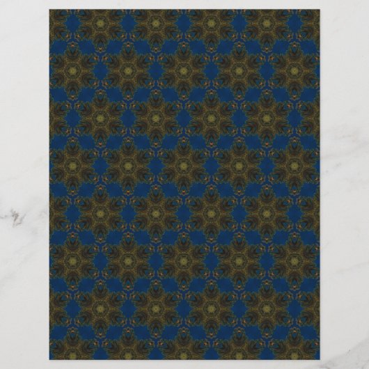 Origami Paper Navy Blue  Hobby Art Flyer (Voorkant)