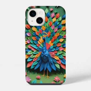 Origami Pauw iPhone 14 Hoesje