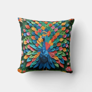 Origami Pauw Kussen