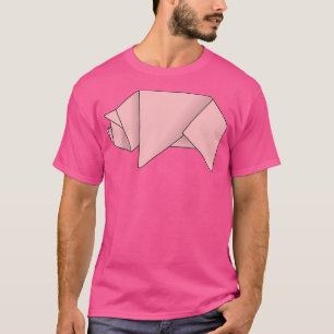 Origami Piggy T-shirt