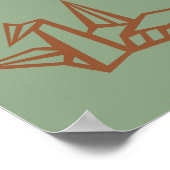 Origami Pop Art Poster (Hoek)