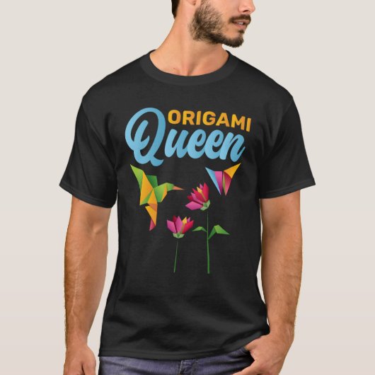 Origami Queen T-shirt (Voorkant)