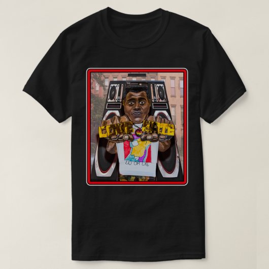 Origami Radio Raheem 1 T-shirt (Design voorkant)