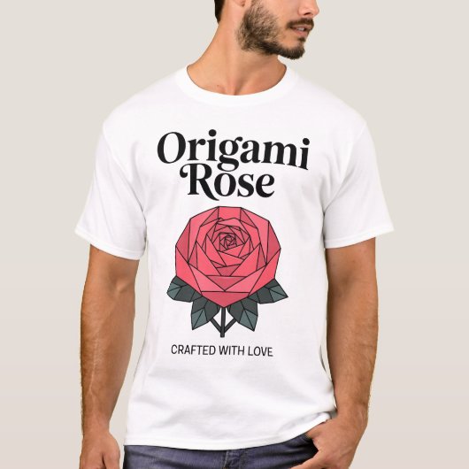 Origami Rose Tee T-shirt (Voorkant)