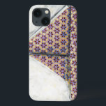 Origami Sailboat on Star Design Paper iPhone 13 Hoesje<br><div class="desc">Alleen origami sailboat floating on a black and white background. Created by Chariklia Zarris,  the sailboat looks like it was made origami style of star design paper. Get your copy today.</div>