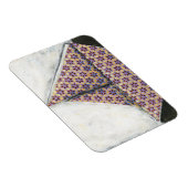 Origami Sailboat on Star Design Paper Magneet (Rechterzijde)