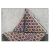 Origami Sailboat on Star Design Paper Snijplank (Voorkant)