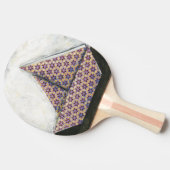 Origami Sailboat on Star Design Paper Tafeltennisbatje (Zijkant)