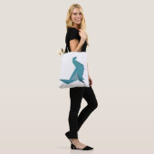 Origami Seal Summer All-Over-Print Canvas tas (Op model)