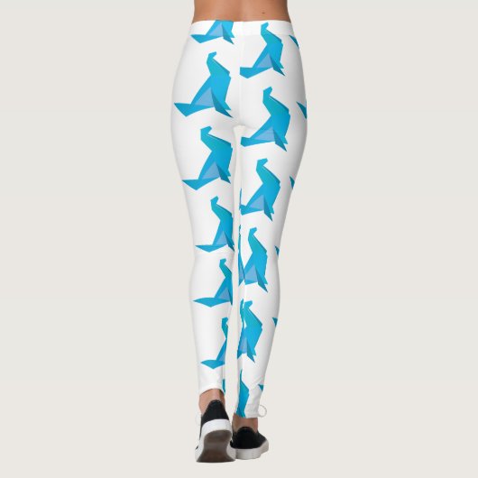 Origami Seal Zomer Leggings (Achterkant)