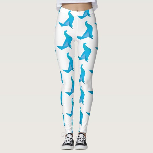 Origami Seal Zomer Leggings (Voorkant)