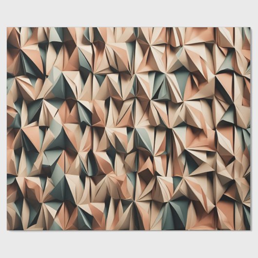 Origami Style Cadeaupapier (Vlak)