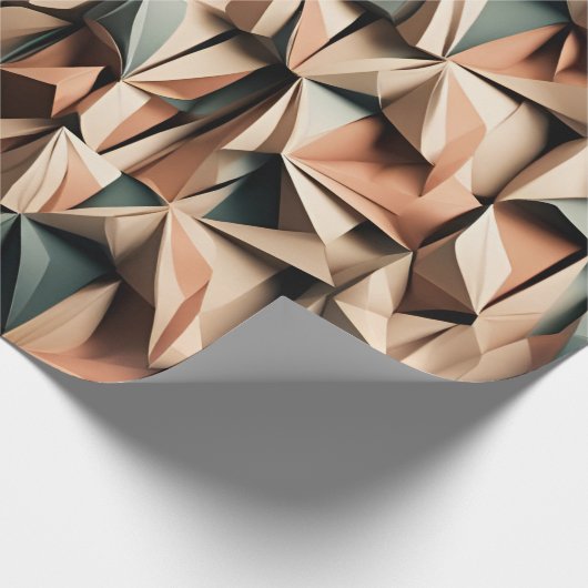 Origami Style Cadeaupapier (Hoek)