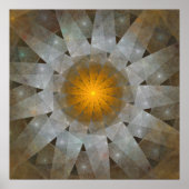 Origami Sun Poster (Voorkant)