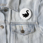 Origami swan ronde button 5,7 cm (In situ)