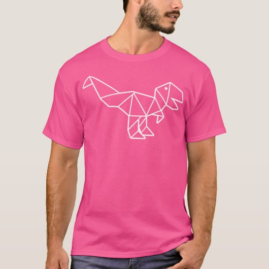 Origami T-Rex T-shirt (Voorkant)