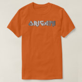 Origami T-shirt (Design voorkant)