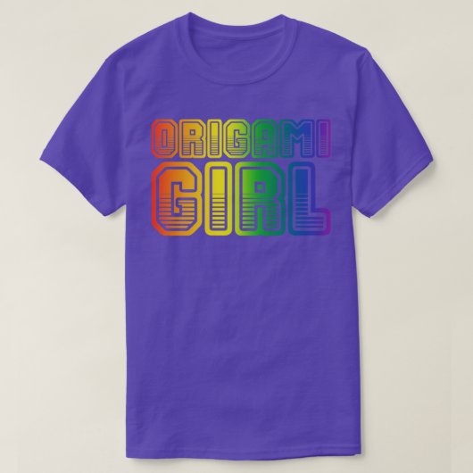 Origami T-shirt (Design voorkant)