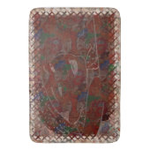 Origami Traditioneel Aziatisch Motief Badmat (Voorkant Verticaal)