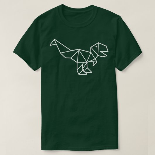 Origami TRex 1 T-shirt (Design voorkant)
