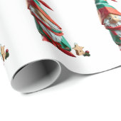 Origami vakantie Gnome Cadeaupapier (Rol Hoek)