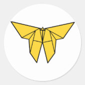 Origami vlinder Stickers (Voorkant)