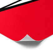 Origami vogel poster (Hoek)