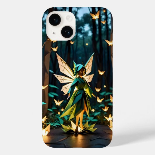 Origami Whimsical Fee Case-Mate iPhone Case (Achterkant)