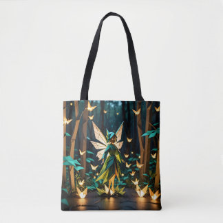 Origami Whimsische Fee Tote Bag