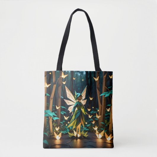 Origami Whimsische Fee Tote Bag (Voorkant)