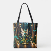 Origami Whimsische Fee Tote Bag (Achterkant)
