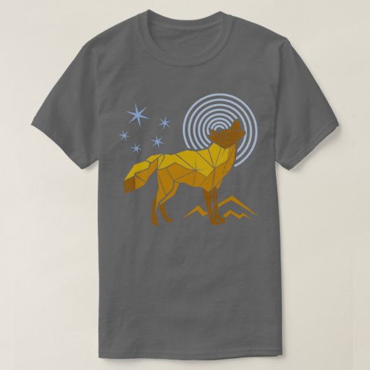 Origami Wolf 6 T-shirt (Design voorkant)