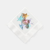 Origami Zee Creatures with Pastel Waves Servet (Hoek)