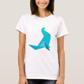 Origami Zeehond Zomer T-shirt (Voorkant)
