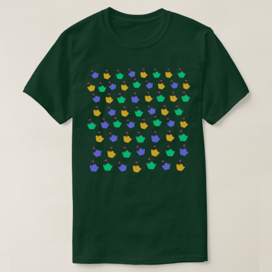 origamiboot t-shirt (Design voorkant)